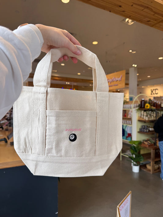 Custom Embroidered Small Tote Bag